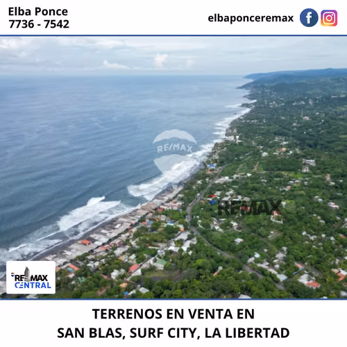TERRENOS EN VENTA EN SAN BLAS, SURF CITY, LA LIBERTAD - Imagen 4
