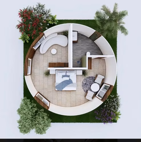 Airbnb Único, Domo o Glamping de Lujo – Yurta Mongola Premium- Unico en El Salvador - Imagen 10