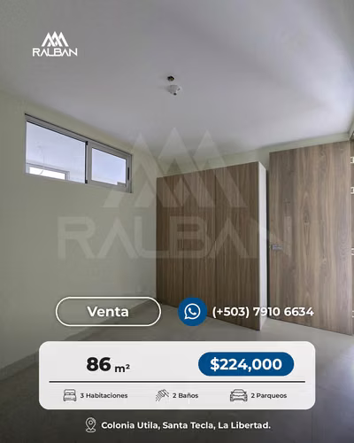 Venta de Apartamento en Sta. Tecla, 3 habitaciones, precio de preventa