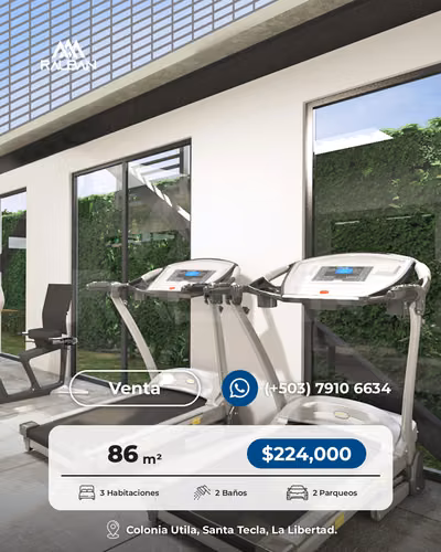 Venta de Apartamento en Sta. Tecla, 3 habitaciones, precio de preventa