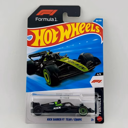 Hot Wheels Kick Sauber F1 Team.
