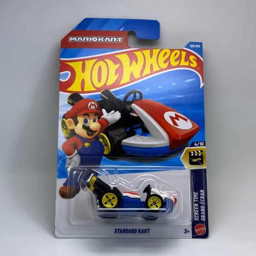Hot Wheels NINTENDO Standard Mario Kart.