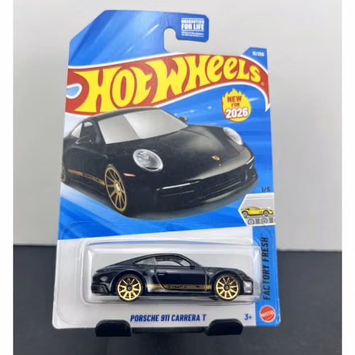 Hot Wheels Porsche 911 Carrera T.