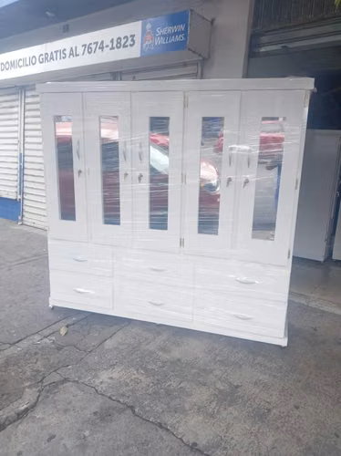 Hermosos Roperos 5 Puertas