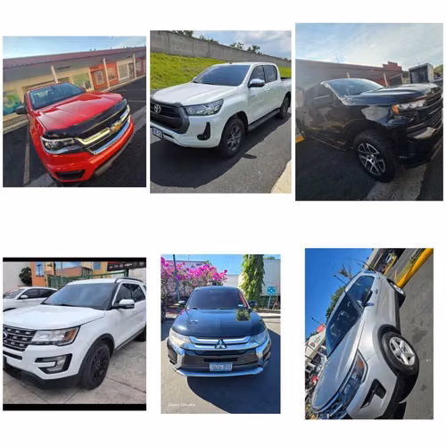 Alquiler de pickup y camioneta 3 filas