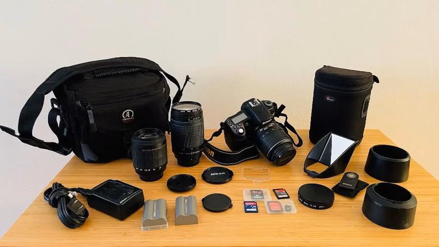 Nikon D80 vintage