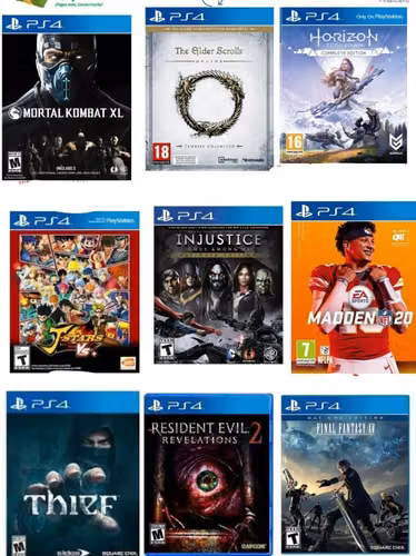 Venta de videojuegos Playstation 4 compatible con ps5 incluye envío