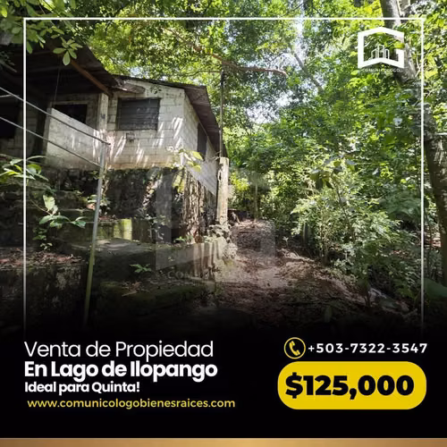 Casa en Obra Gris Lago de Ilopango San Salvador 3,142V²