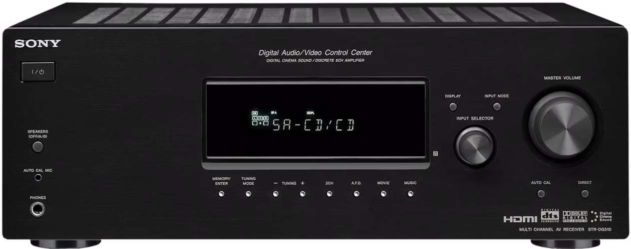 SONY Power Teatro de casa 220 WATTS con control, radio integrado, salidas A y B