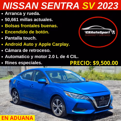 NISSAN SENTRA SV 2023