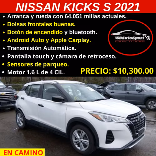 NISSAN KICKS S 2021