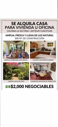 LA SULTANA ALQUILER $2000 OFICINAS O VIVIENDA - Imagen 14