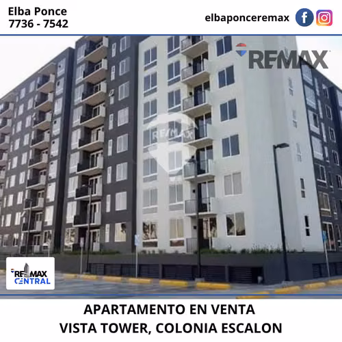 APARTAMENTO EN VENTA EN VISTA TOWER, COLONIA ESCALON - Imagen 2