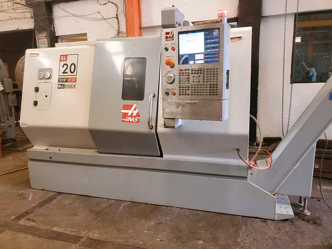 TORNO CNC HAAS SL20T 2007 23" x 20" - Imagen 4