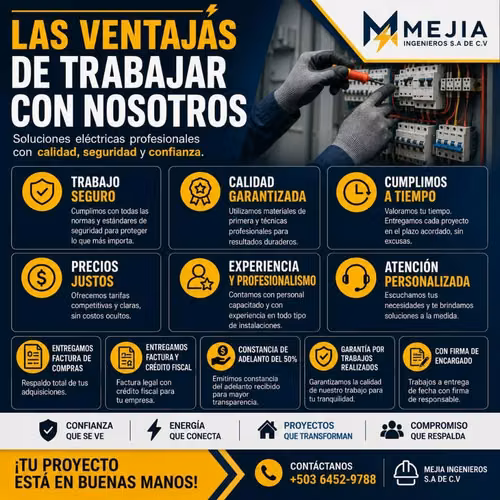 Electricista, fontanero, mantenimiento preventivo y correctivo