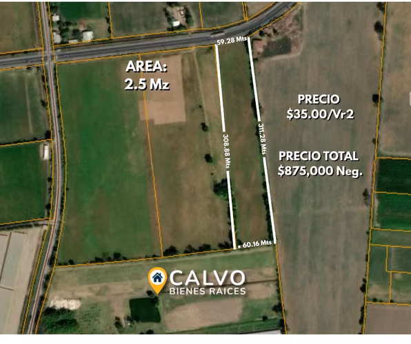 Terreno en venta de 2.5 Mz | entre periférico y redondel Sacacoyo - Imagen 5