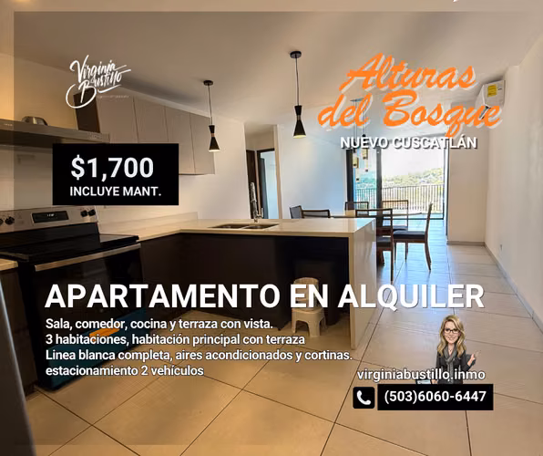Apartment for Rent Alturas del Bosque - premiere