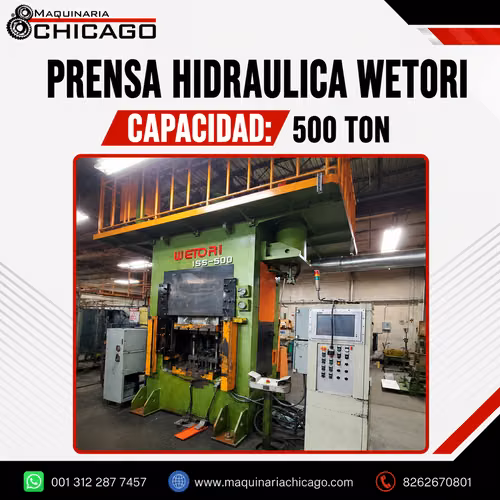 HYDRAULIC PRESS WETORI ISS-500 500 TON