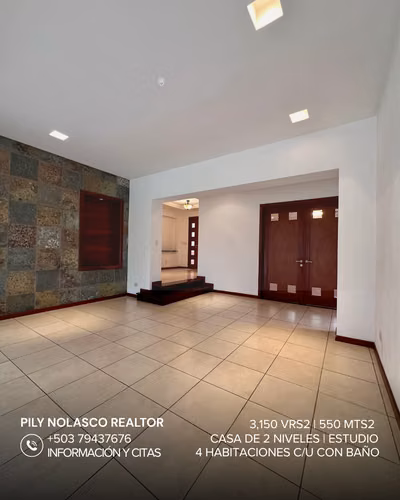 Residencia en Quintas de Santa Elena, Nuevo Cuscatlán en venta