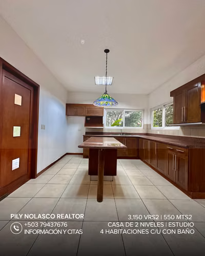 Residencia en Quintas de Santa Elena, Nuevo Cuscatlán en venta
