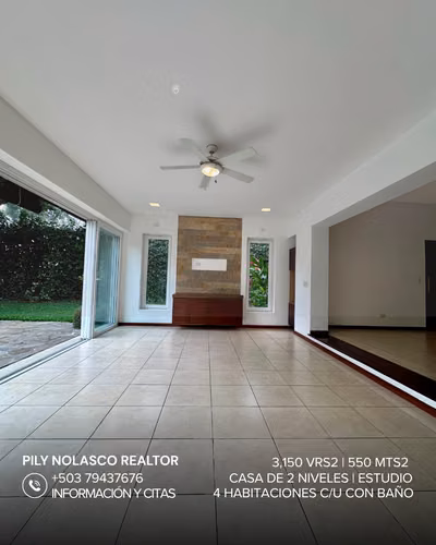 Residencia en Quintas de Santa Elena, Nuevo Cuscatlán en venta
