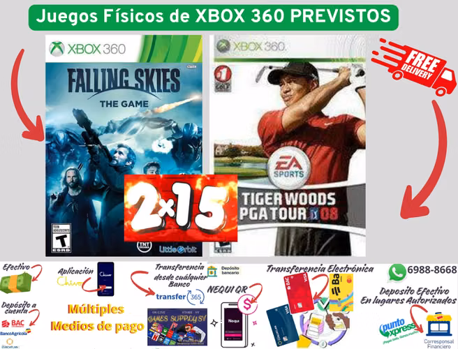 take 2 xbox 360 games for $15