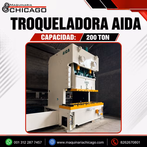 TROQUELADORA AIDA C2-20(2) 200 TON