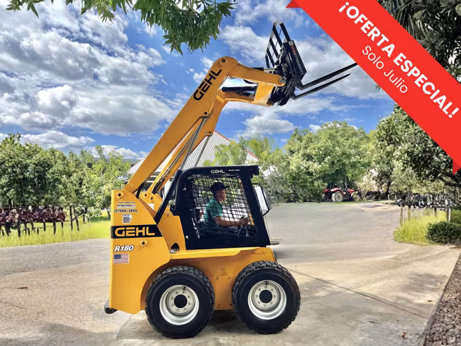 2026 Minicargador "Bobcat" GEHL R180 OFERTA ESPECIAL marca americana motor japonés (financiamiento*)