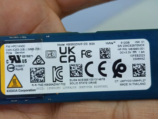 disc nvme 512