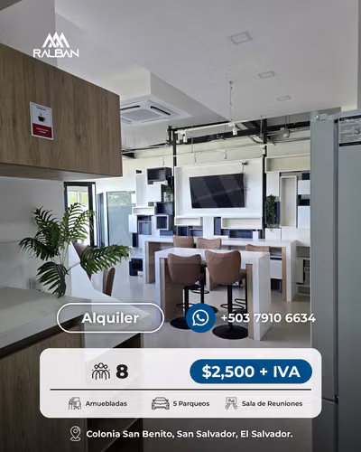 Alquiler de Oficinas TODO INCLUIDO en San Benito, Zona PREMIUM, S.S.