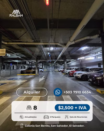 Alquiler de Oficinas TODO INCLUIDO en San Benito, Zona PREMIUM, S.S.