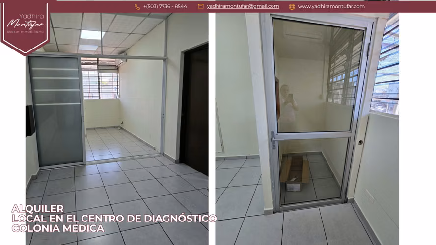 Se alquila Local en Colonia Médica San Salvador
