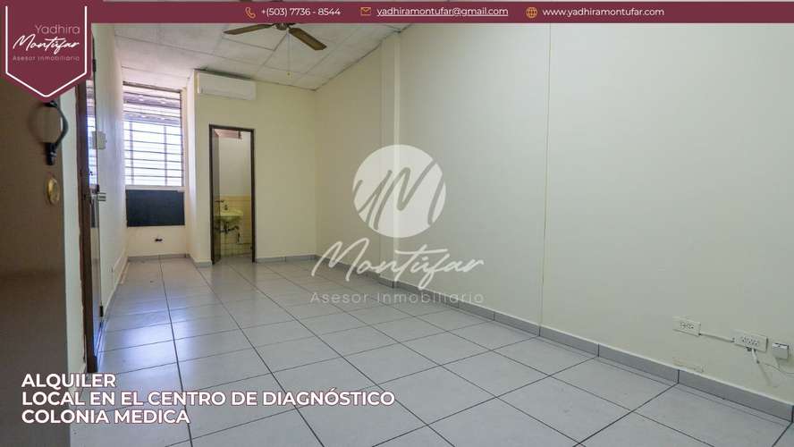 Se alquila Local en Colonia Médica San Salvador