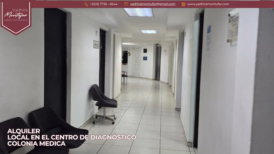 Se alquila Local en Colonia Médica San Salvador