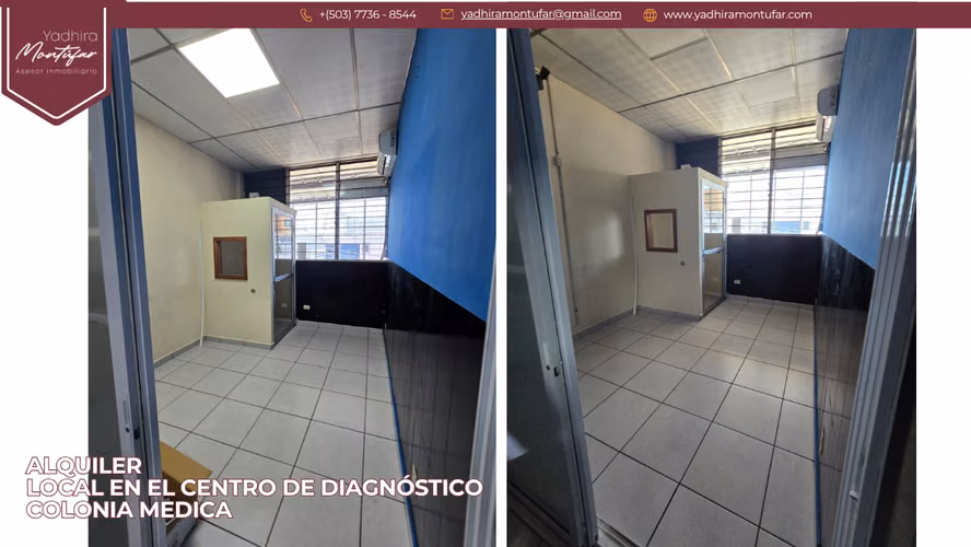 Se alquila Local en Colonia Médica San Salvador