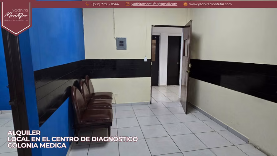 Se alquila Local en Colonia Médica San Salvador