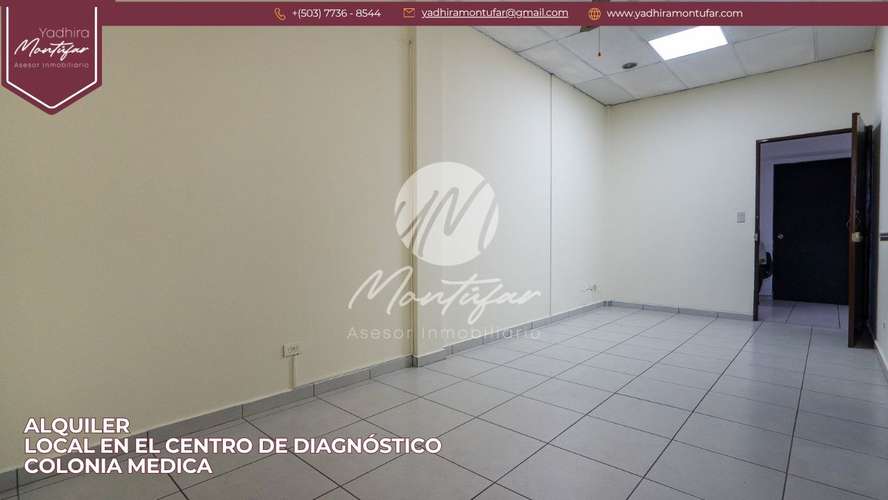 Se alquila Local en Colonia Médica San Salvador