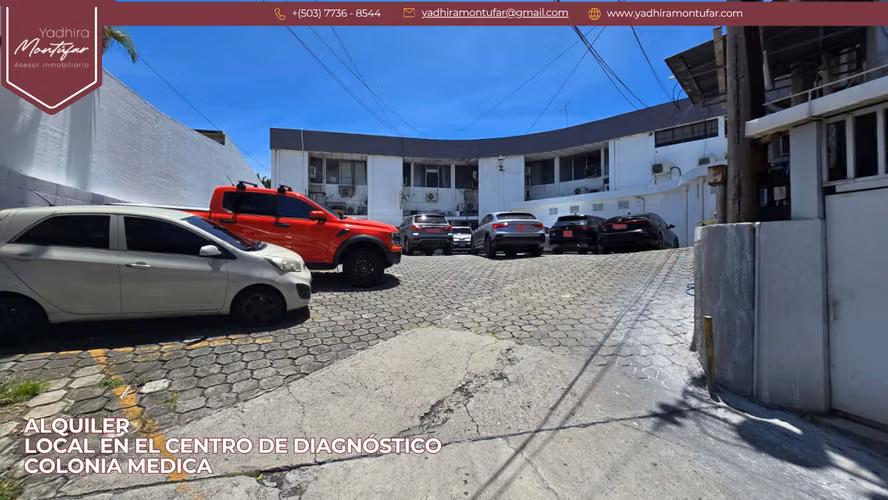Se alquila Local en Colonia Médica San Salvador