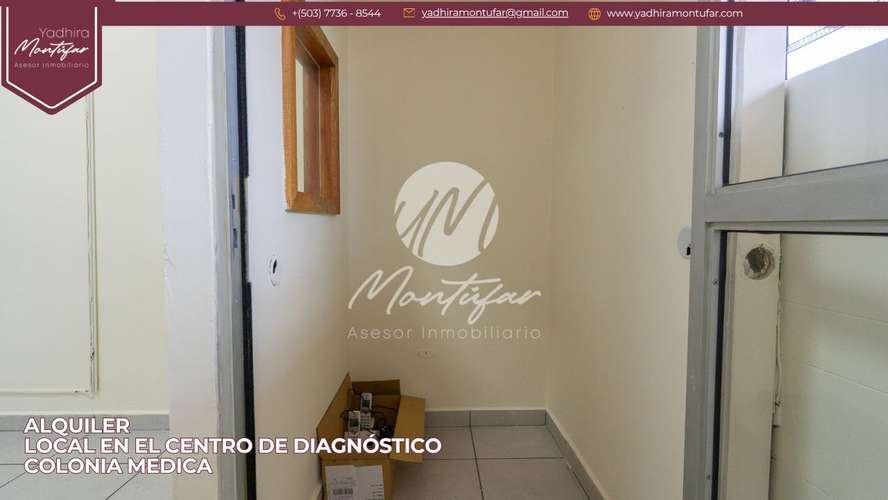 Se alquila Local en Colonia Médica San Salvador