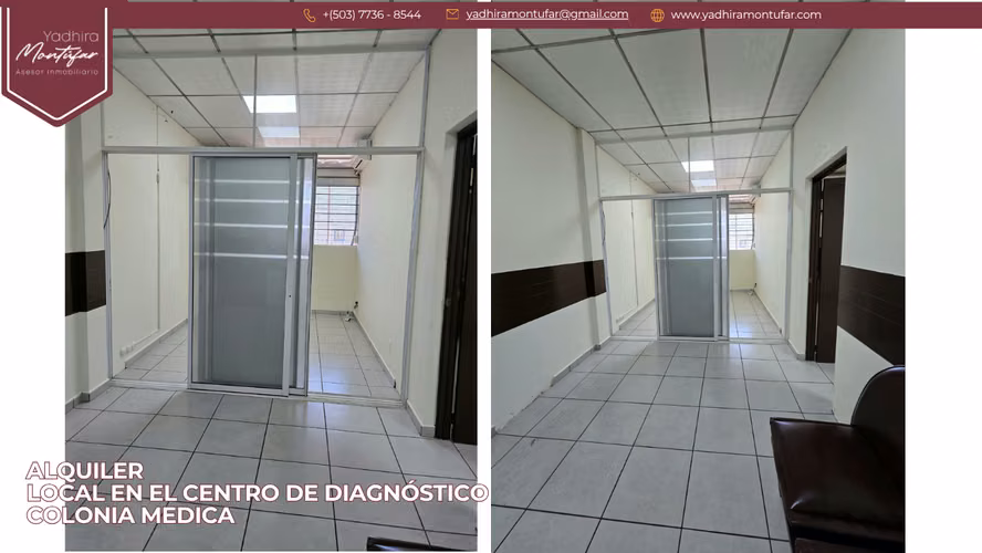 Se alquila Local en Colonia Médica San Salvador