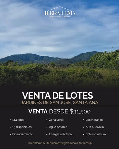  Land for Sale – Los Naranjos Highway, Santa Ana