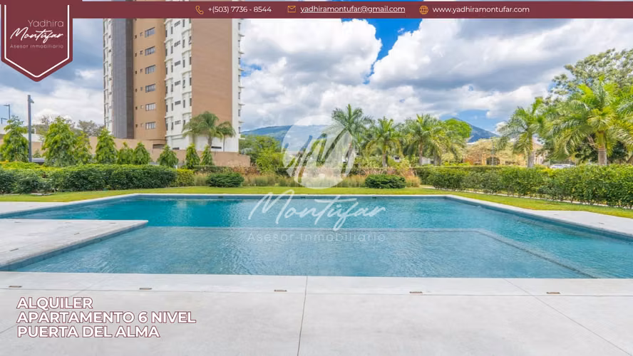 Apartamento Amoblado en 6 nivel en Puerta del Alma, en alquiler!