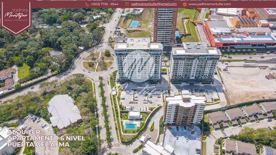 Apartamento Amoblado en 6 nivel en Puerta del Alma, en alquiler!