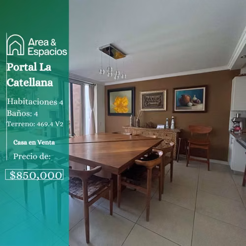 SE VENDE CASA EN PORTALES DE LA CASTELLANA