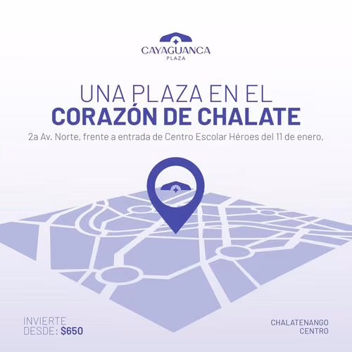 Locales en Alquiler en Chalatenango - Cayaguanca Plaza