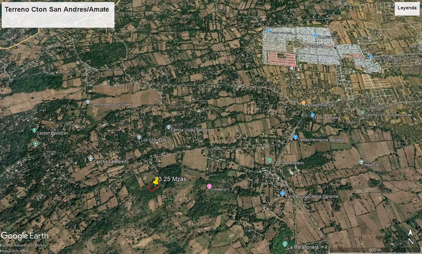 CNTON SAN ANDRES, TERRENO SAN MIGUEL