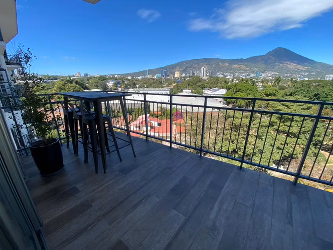 ALQUILER APARTAMENTO FULL AMUEBLADO CON VISTA PANORAMICA SOLE BLU, COLONIA SAN FRANCISCO