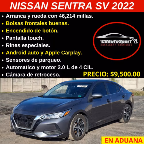 NISSAN SENTRA SV 2022