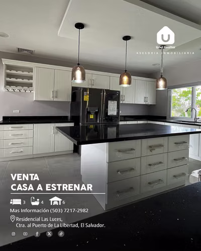 En Venta Nueva | 1 nivel | Hab. con baños | Estudio | Piscina | vista al mar| 1070.58 v². - Imagen 2