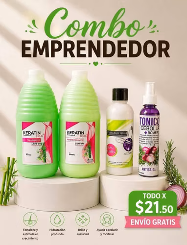 Half gallon promotions of Shampo and conditioners